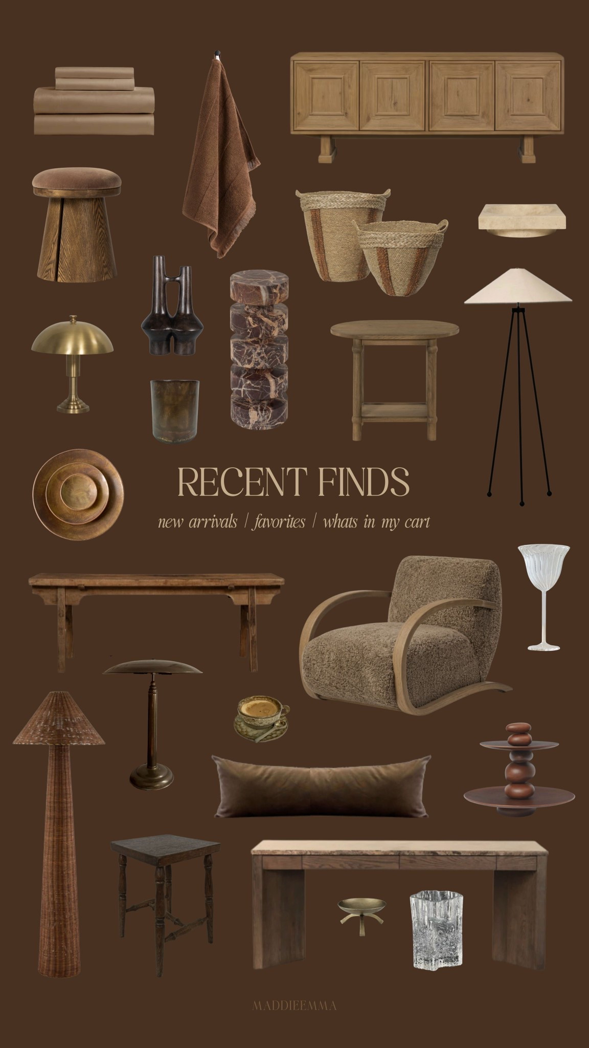 new arrivals, recent favorites, and what I’m eyeing 🤎

#LTKHome