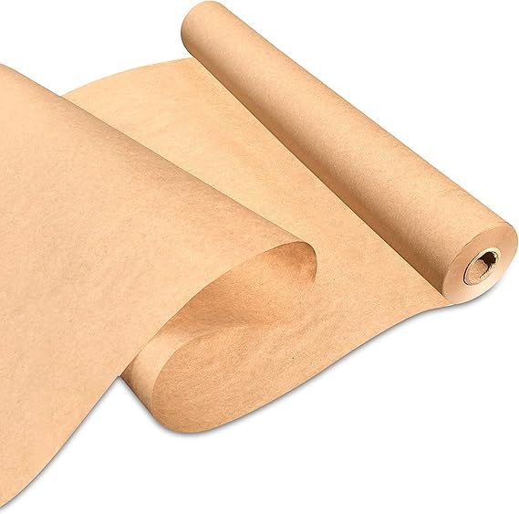 Made in USA Brown Kraft Paper Jumbo Roll 17.75” x 1200” (100ft) Ideal for Gift Wrapping, Art,... | Amazon (US)