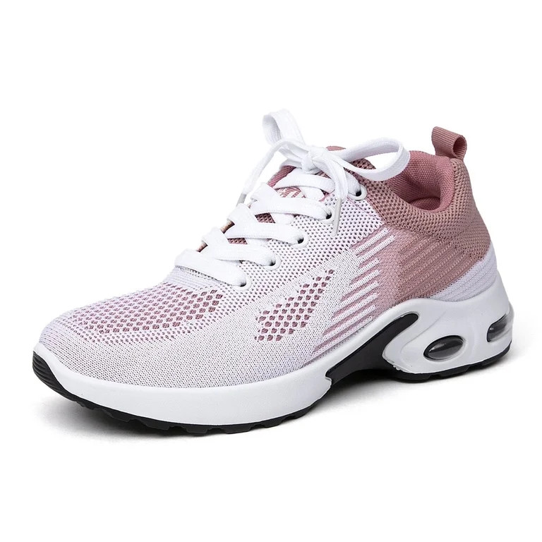 BERANMEY Comfort Sneaker for Women Casual Womens Walking Shoes Lightweight Breathable Mesh Air Cu... | Walmart (US)