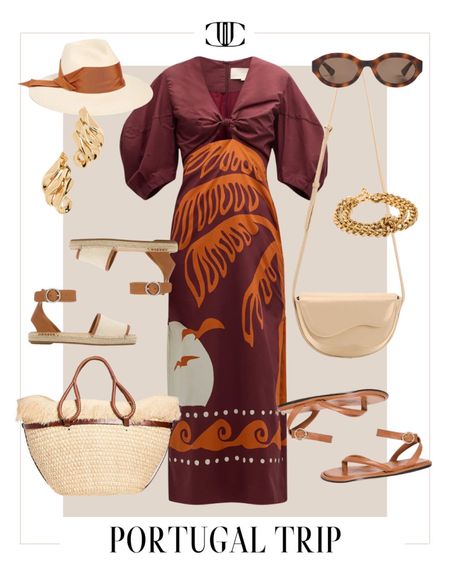 This fabulous dress is a perfect vibe for Portugal or any coastal destination. Paired with neutral accessories to let the dress take center stage.  

Linen dress, tropical dress, vacation dress, sandals, slides, summer outfit, spring outfit, sunglasses, sun hat

#LTKover40 #LTKshoecrush #LTKstyletip