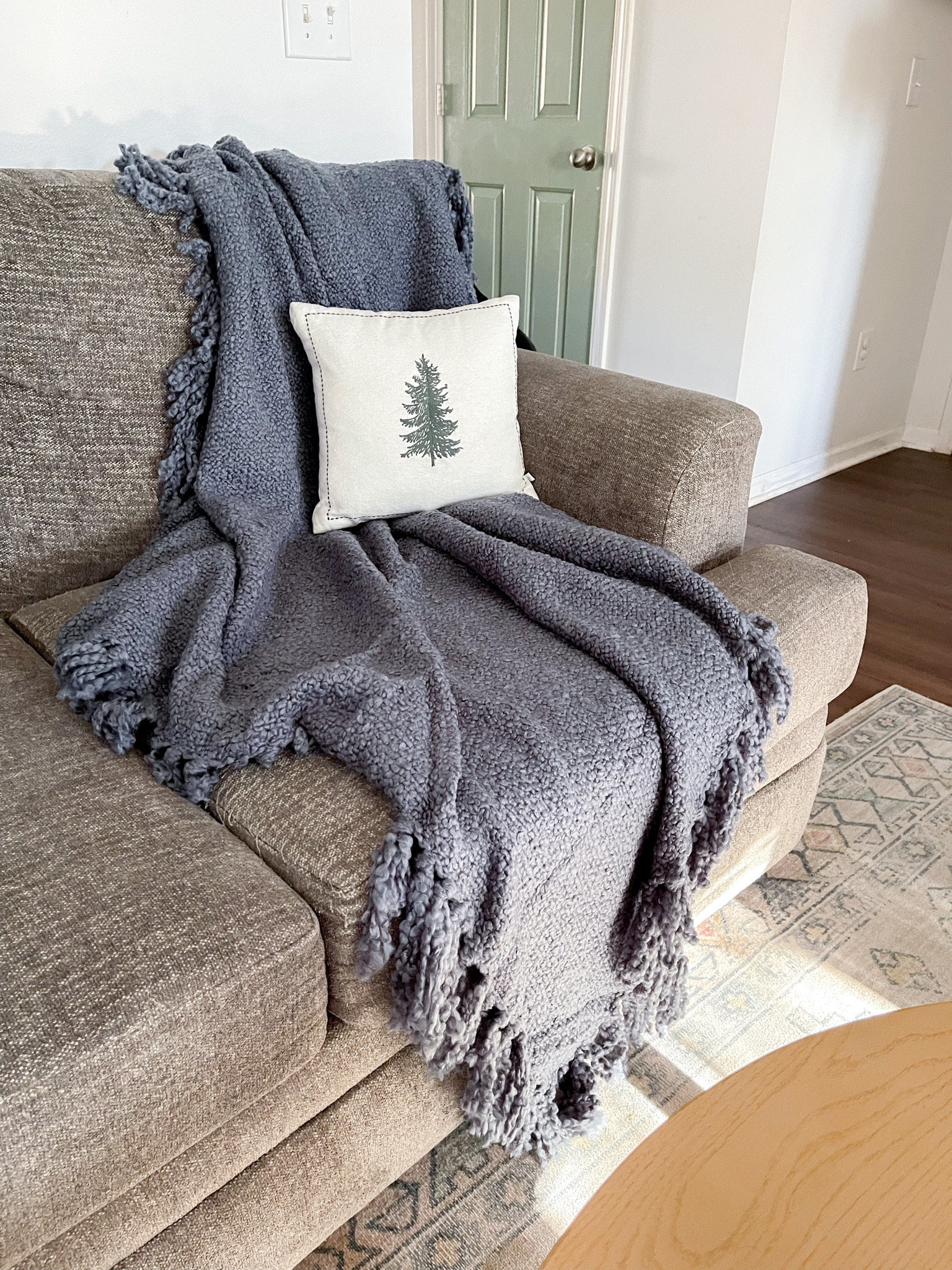 Cozy throw blanket. Christmas pillow. Living room decor. Home decor. Christmas decor styling

#LTKhome #LTKSeasonal #LTKHoliday