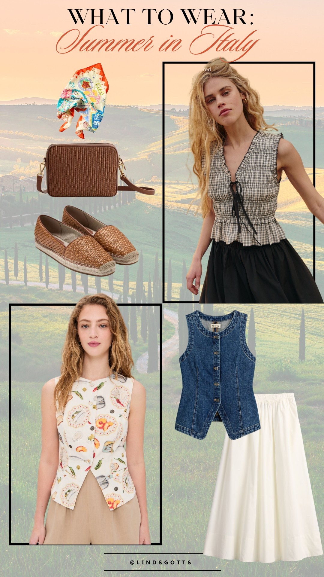 What to Wear: Summer in Italy 

#LTKTravel #LTKStyleTip