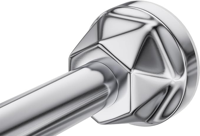 Shower Curtain Rod 48-57、63-72 Inches, No Drill Shower Rod Tension, Never Rust Anti-Slip Shower... | Amazon (US)
