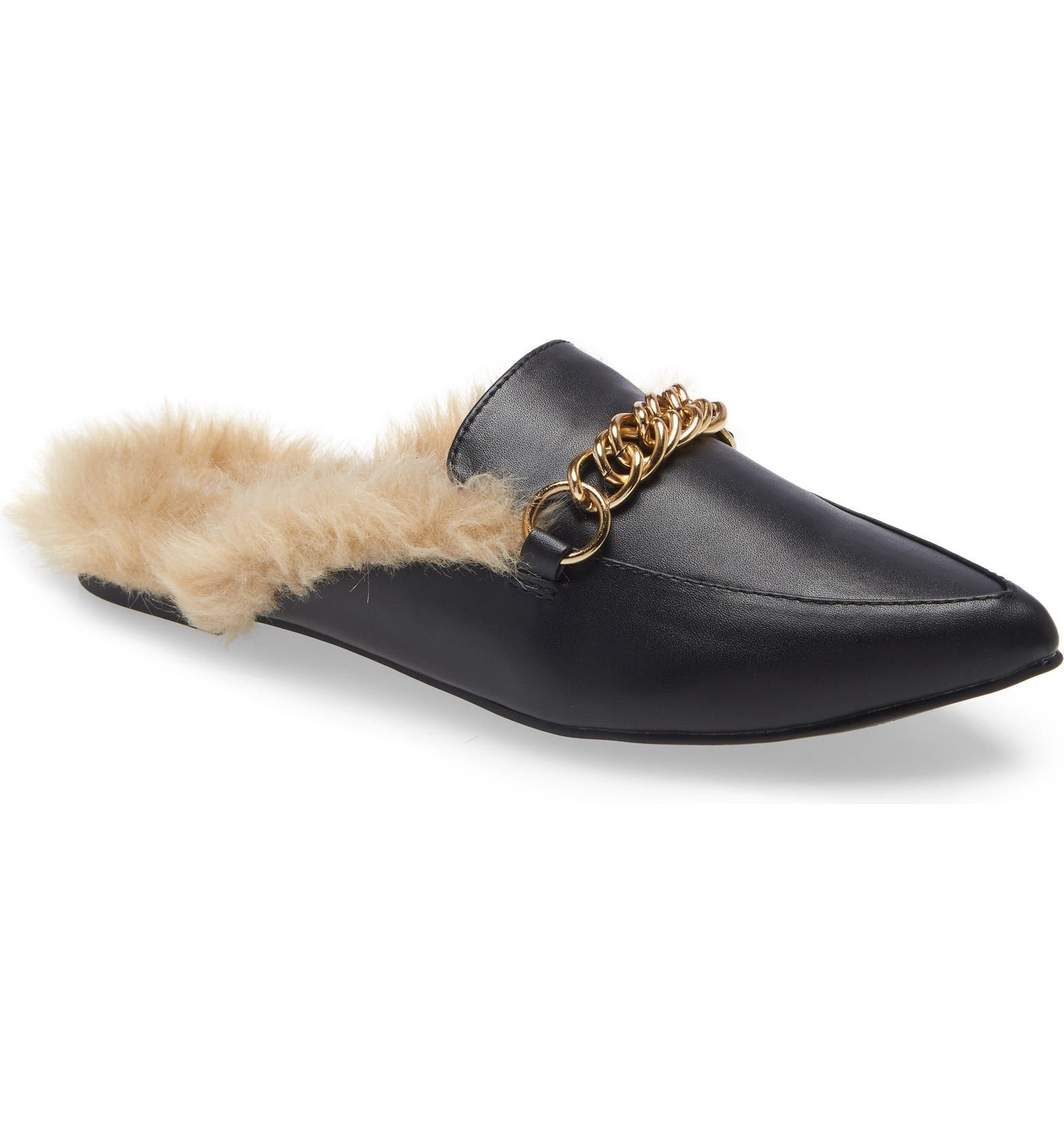 Foreseen Faux Fur Lined Mule | Nordstrom