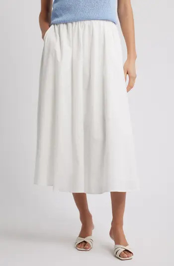 Oakley Pleated Midi Skirt | Nordstrom