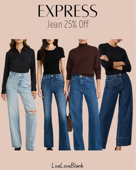 Express jeans on sale 
Seasonal outfits 
Must have jeans 

#LTKSeasonal #LTKSaleAlert #LTKootd