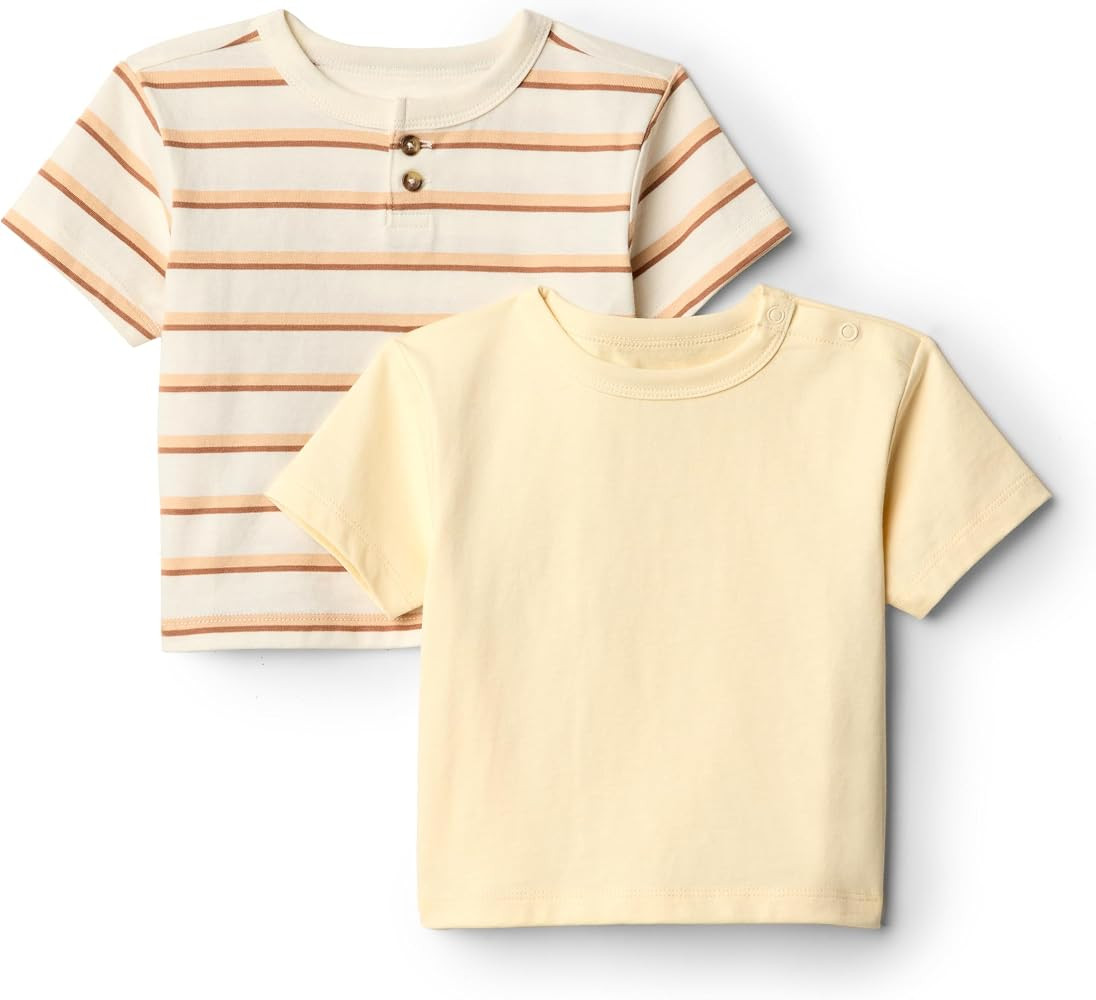 Amazon Essentials x Sofia Grainge Baby Boys' Cotton Short Sleeve Crewneck T-Shirts | Amazon (US)