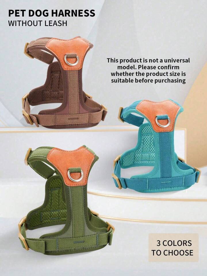 From
$4.62
$5.77
-20%
Extra Savings $1.15 Off
1pc Retro Pet Harness For Dogs,Adjustable Webbing And High-Quality PU Leather,Breathable Mesh Make Your Dog Comfortable Anytime.
4.83
(53)
Size
Size Guide
Blue S
5 Left
Green S
6 Left
Green XS
10 Left
Green M
Green L
Brown XS
Brown S
Brown M
Brown L
Blue XS
Blue M
Blue L
Brown S+Rope
Brown L+Rope
Brown M+Rope
Brown XS+Rope
Green XS+Rope
Green S+Rope
Qty:

 | SHEIN