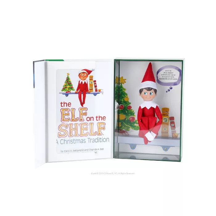 The Elf on the Shelf - Blue Eye Boy Elf - by Chanda Bell (Hardcover) | Target