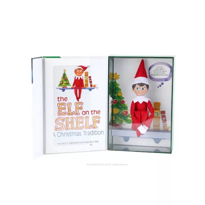 The Elf on the Shelf - Blue Eye Boy Elf - by Chanda Bell (Hardcover) | Target