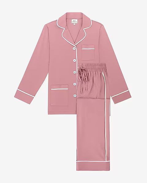 KIP. Luxe Stretch Cotton Pajama Set | Express