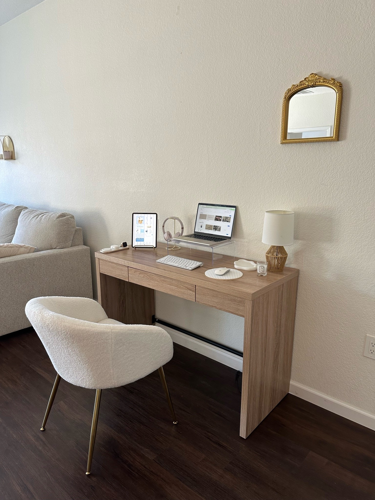 home office set up 💼🤍✨

#LTKdayinmylife #LTKSaleAlert #LTKHome