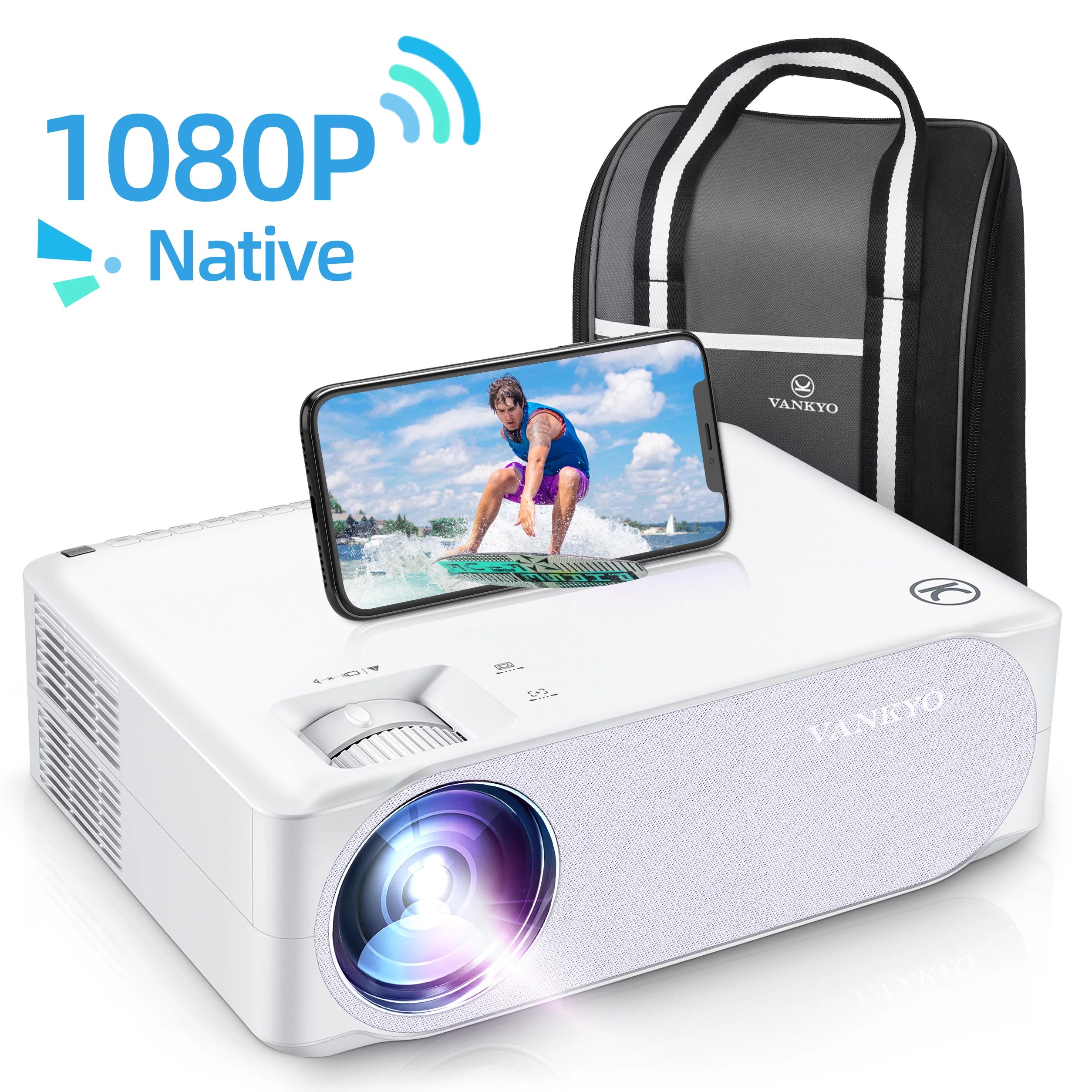 VANKYO Performance V630W Native 1080P Projector, Full HD 5G Wifi Projector with LCD Display - Wal... | Walmart (US)