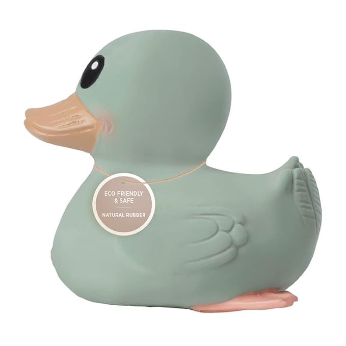 HEVEA Kawan Mini Rubber Duck - 100% Natural Rubber Baby Bath Toy - Eco Friendly, Perfect for Play... | Amazon (US)
