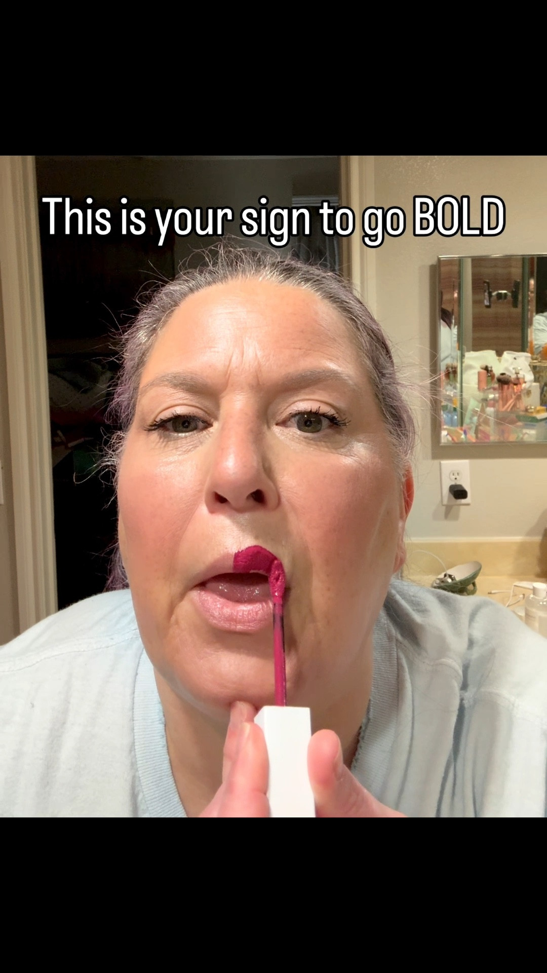 This is your sign to go BOLD I If you've been sticking to the same neutral shades, try this. A bright lipstick can instantly lift your whole face and give you that fresh, confident look—no extra makeup needed. I used to avoid bold colors, but now I reach for them when I want to feel put together in seconds.
#boldlip #redlips #brightlipstick #makeupover40 #confidence

#LTKOver40 #LTKBeauty #LTKmorningroutine