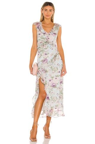 ASTR the Label Tempest Dress in Ivory Lilac Floral from Revolve.com | Revolve Clothing (Global)