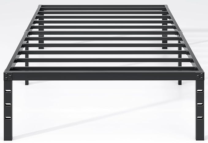Metal Bed Frame-Simple and Atmospheric Metal Platform Bed Frame, Storage Space Under The Bed Heav... | Amazon (US)