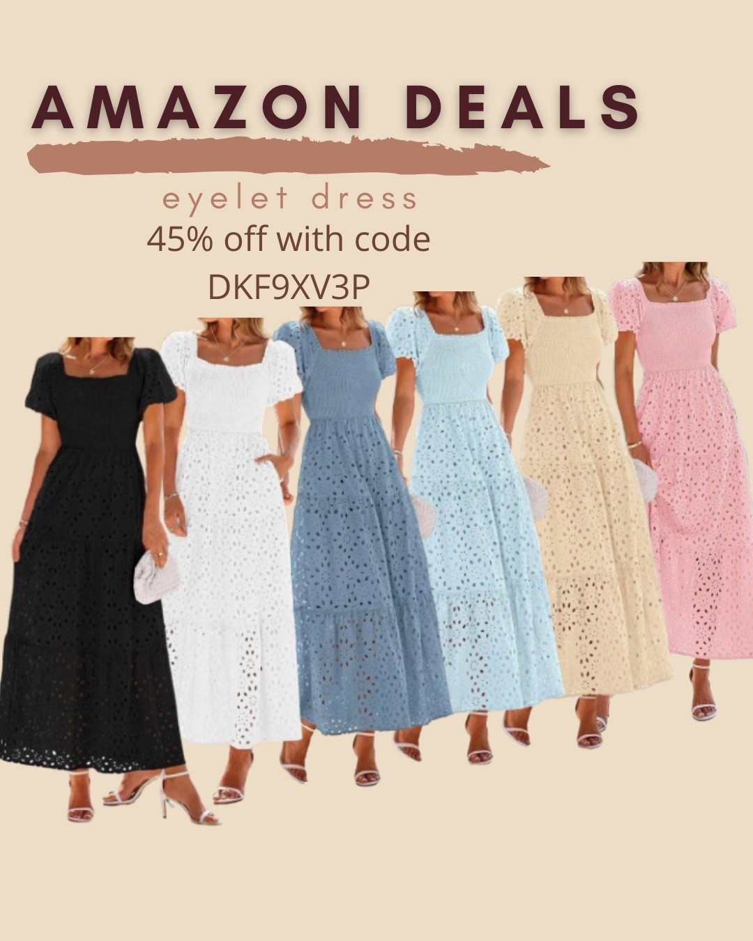$20-$24 ends 3/11

Eyelet dress
Easter dress
Amazon fashion
Amazon deals


#LTKSaleAlert