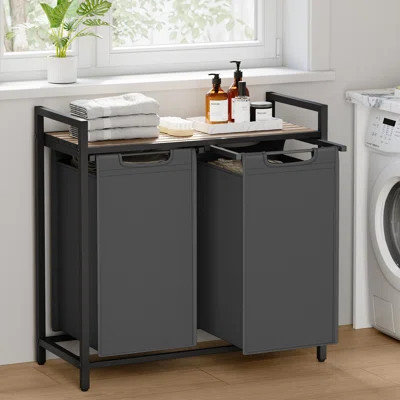 Doulgas 2 Removable 12.1-Gallon Liners Laundry Hamper | Wayfair North America