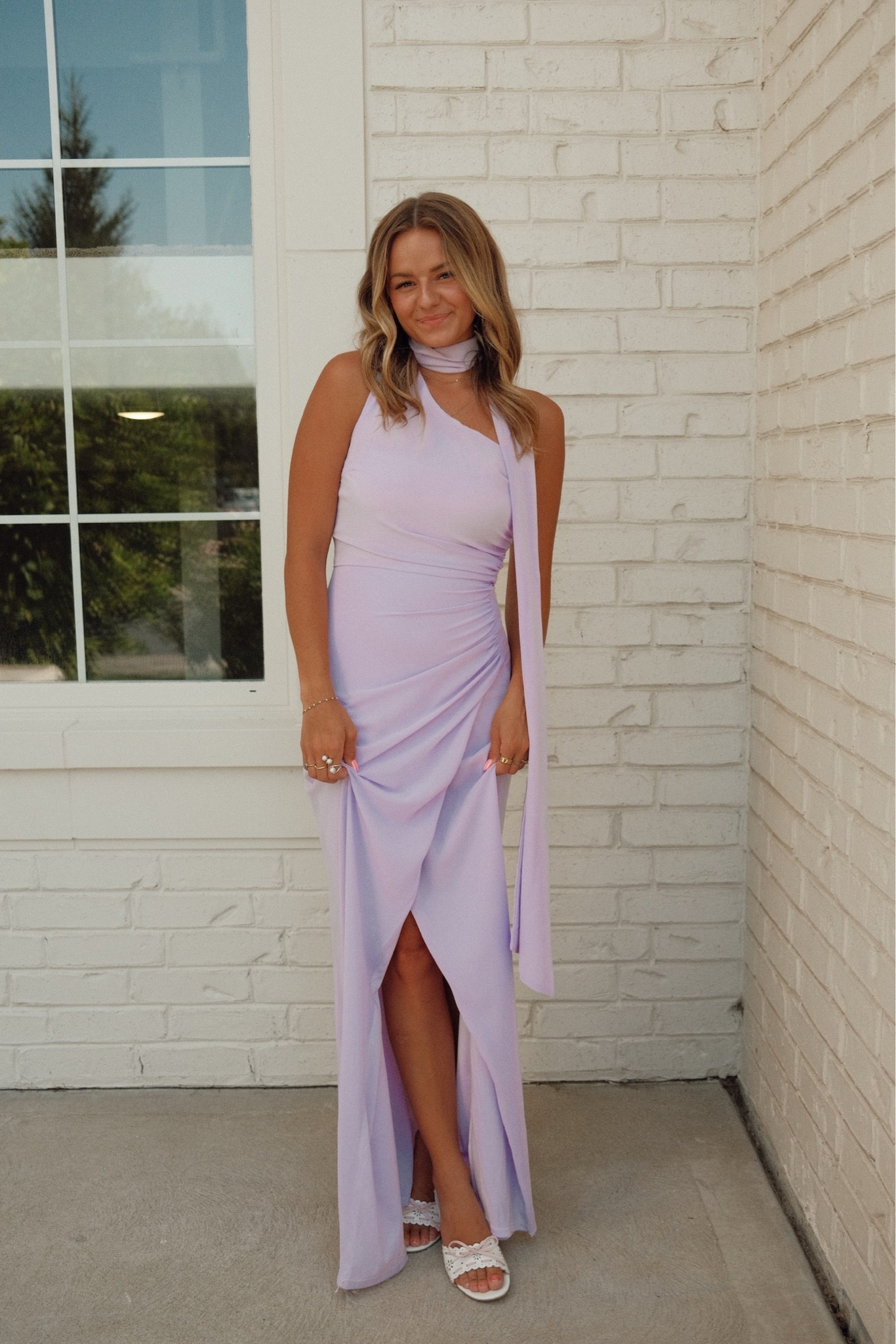 This stunning lavender dress!!! I love the one shoulder sleeve! 💜✨🫶🏻

#LTKSeasonal #LTKootd #LTKBeauty