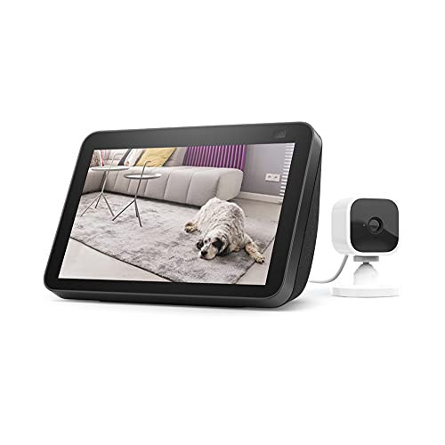 Echo Show 8 (2nd Gen, 2021 release) - Charcoal bundle with Blink Mini | Amazon (US)