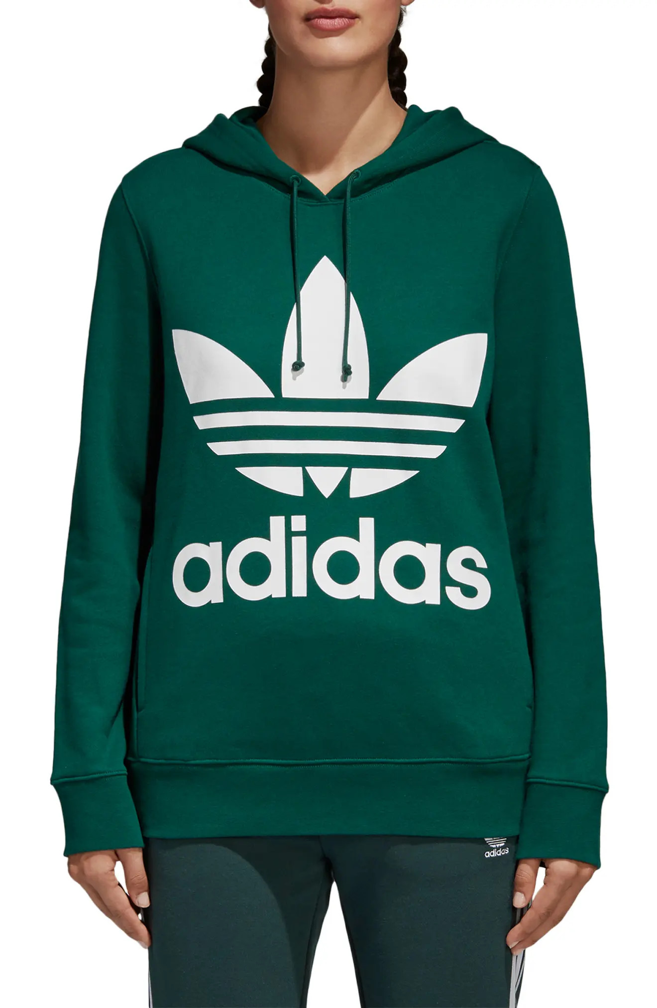adidas Trefoil Logo Hoodie | Nordstrom