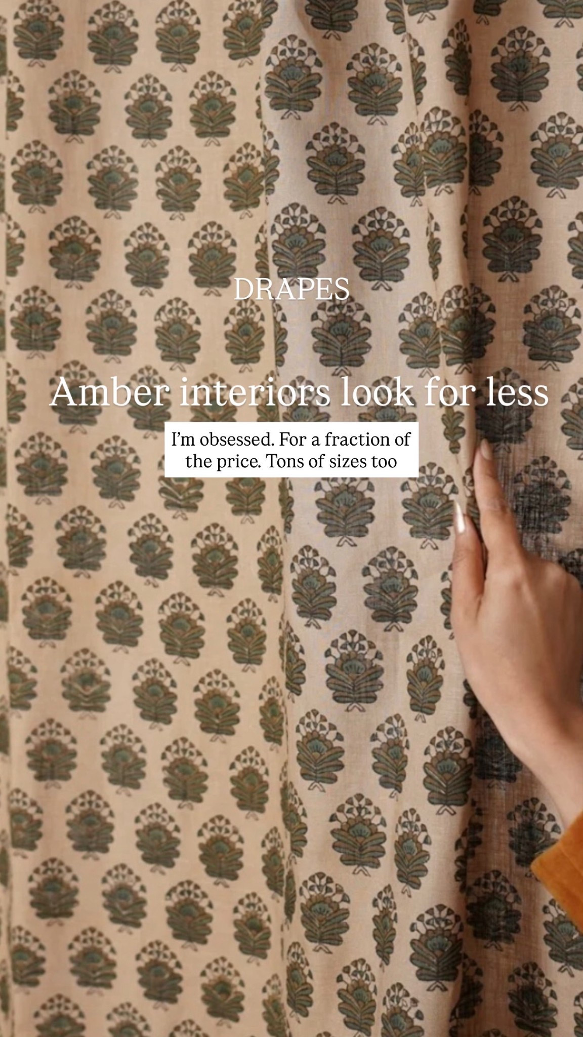 Oh my gosh, these are so pretty black print drapes from Wayfair for a fraction of the price compared to Amber interiors. I love how these aren’t super white. It’s got the perfect creamy beige background. It comes in tons of sizes too.

#LTKHome #LTKGiftGuide #LTKSaleAlert