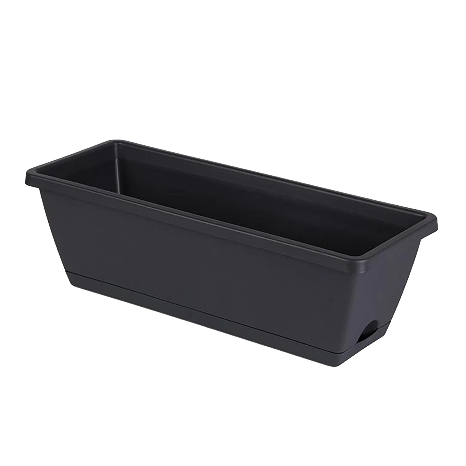 Window Planter,14"x7" Long Window Boxes Planters,Flower Window Box,Vegetable Box Pot with Tray, I... | Walmart (US)