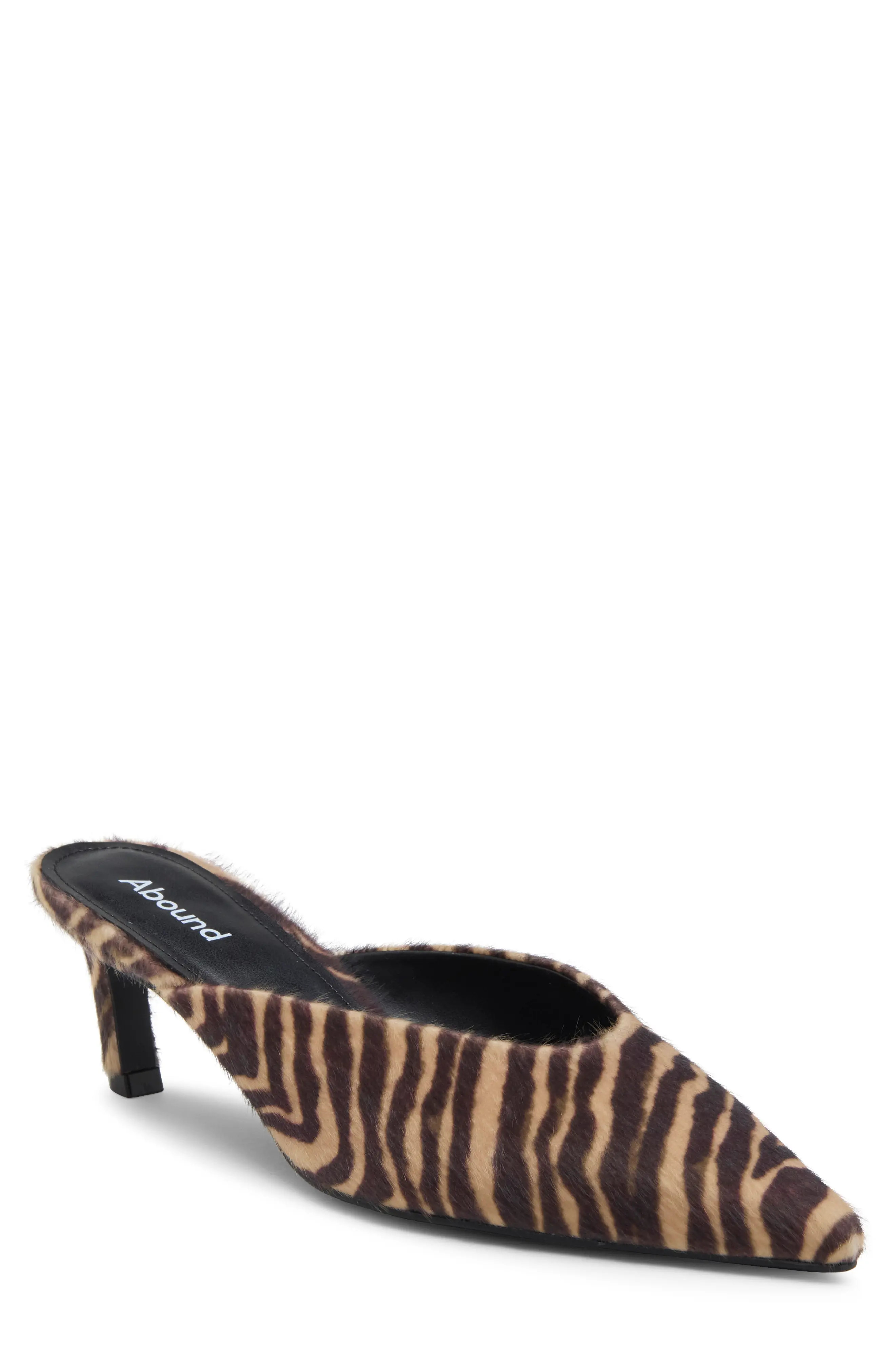 Abound Hensley Mule Pump in Black Crinkle at Nordstrom Rack, Size 10 | Nordstrom Rack