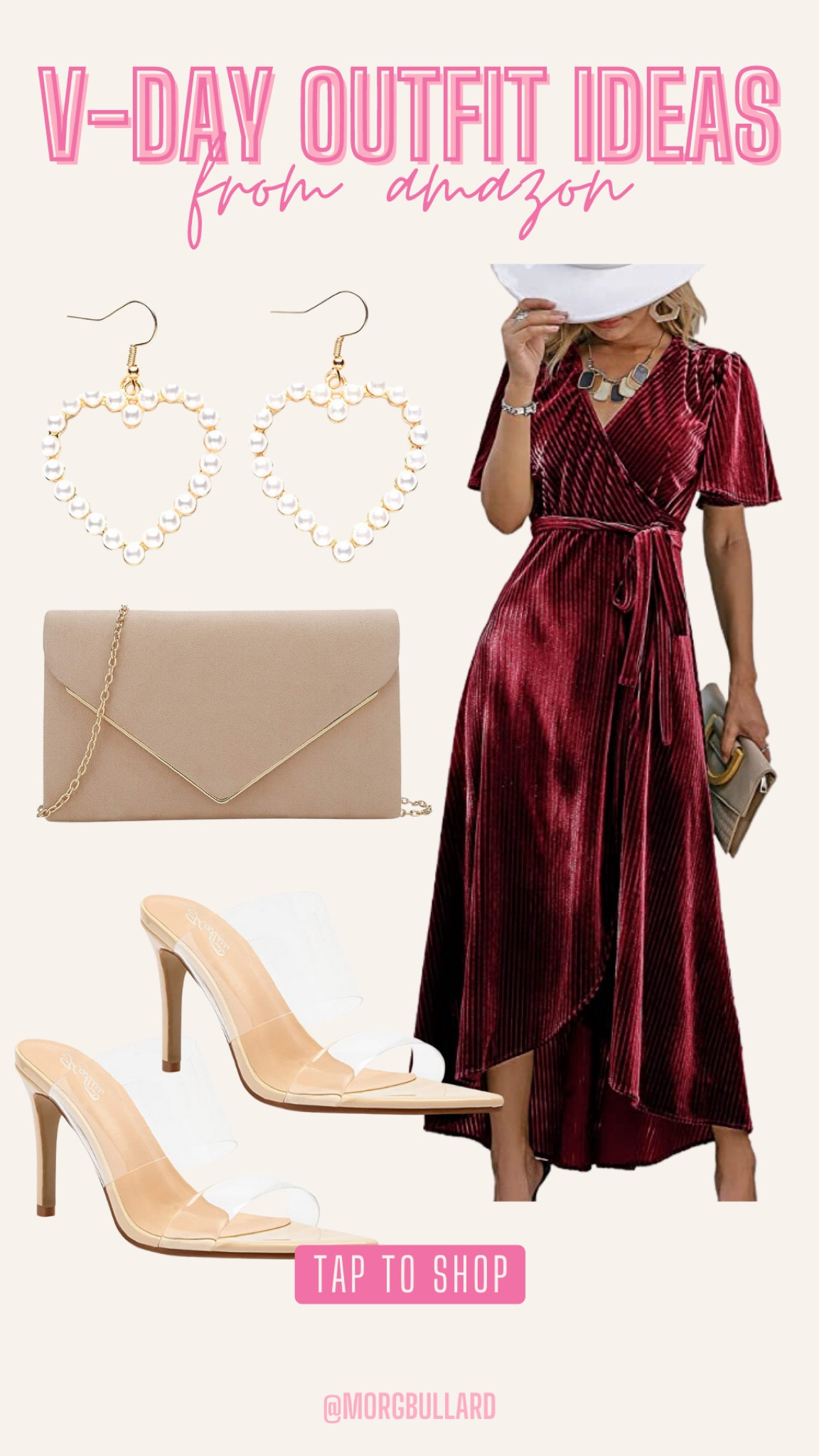 Valentines Day Outfit Idea | Valentines Day Look | Valentines Day Dress | Red Maxi Dress 

#LTKstyletip #LTKunder50 #LTKSeasonal
