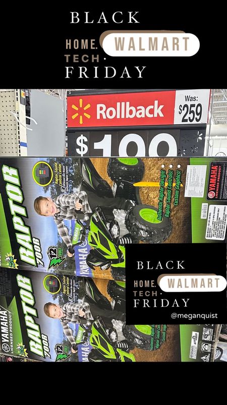 Black Friday splurge kids gifts - ATV 4 wheeler rollback Walmart 

#LTKkids #LTKHoliday #LTKCyberWeek