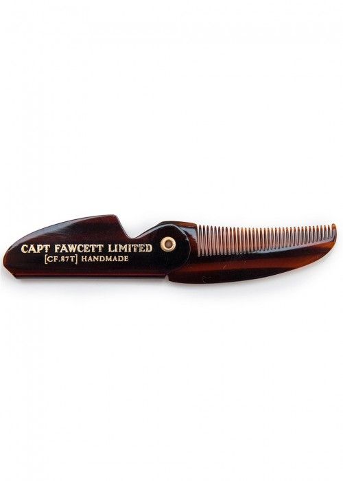 CAPTAIN FAWCETT Folding Pocket Moustache Comb | Harvey Nichols (Global)