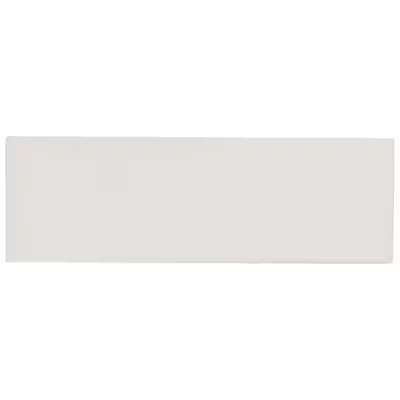 Boutique Ceramic French Canvas White 3-in x 9-in Glazed Ceramic Subway Wall Tile Lowes.com | Lowe's