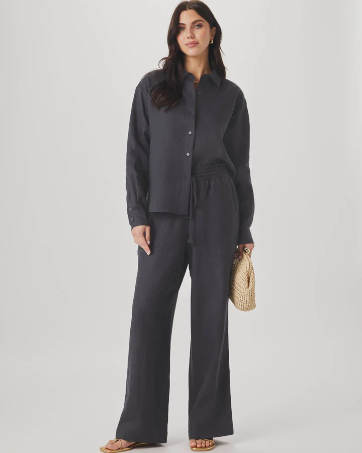 Stella Linen Paperbag Pant | Splendid