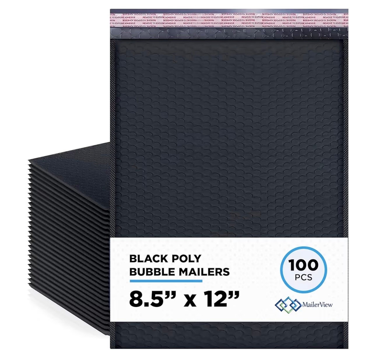 8.5x12” poly bubble mailer