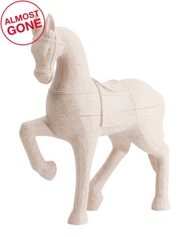 18in Horse Figurine Decor | TJ Maxx