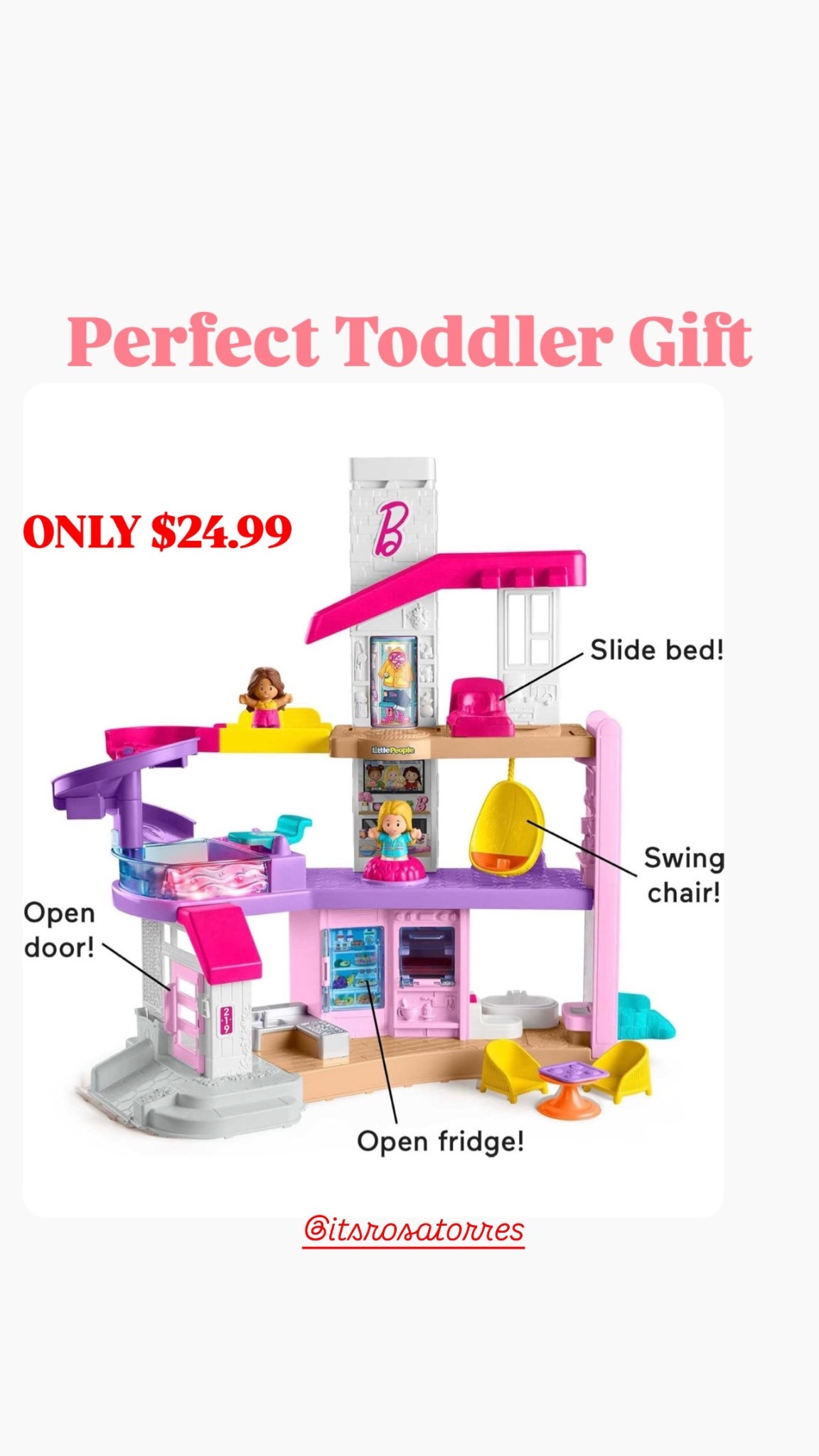 Such a beautiful gift I believe every little girl will love this play doll set such a fun piece. 

#LTKCyberWeek #LTKKids #LTKHoliday