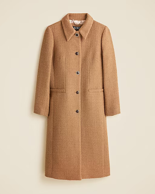 Tweed lady day topcoat | J. Crew US