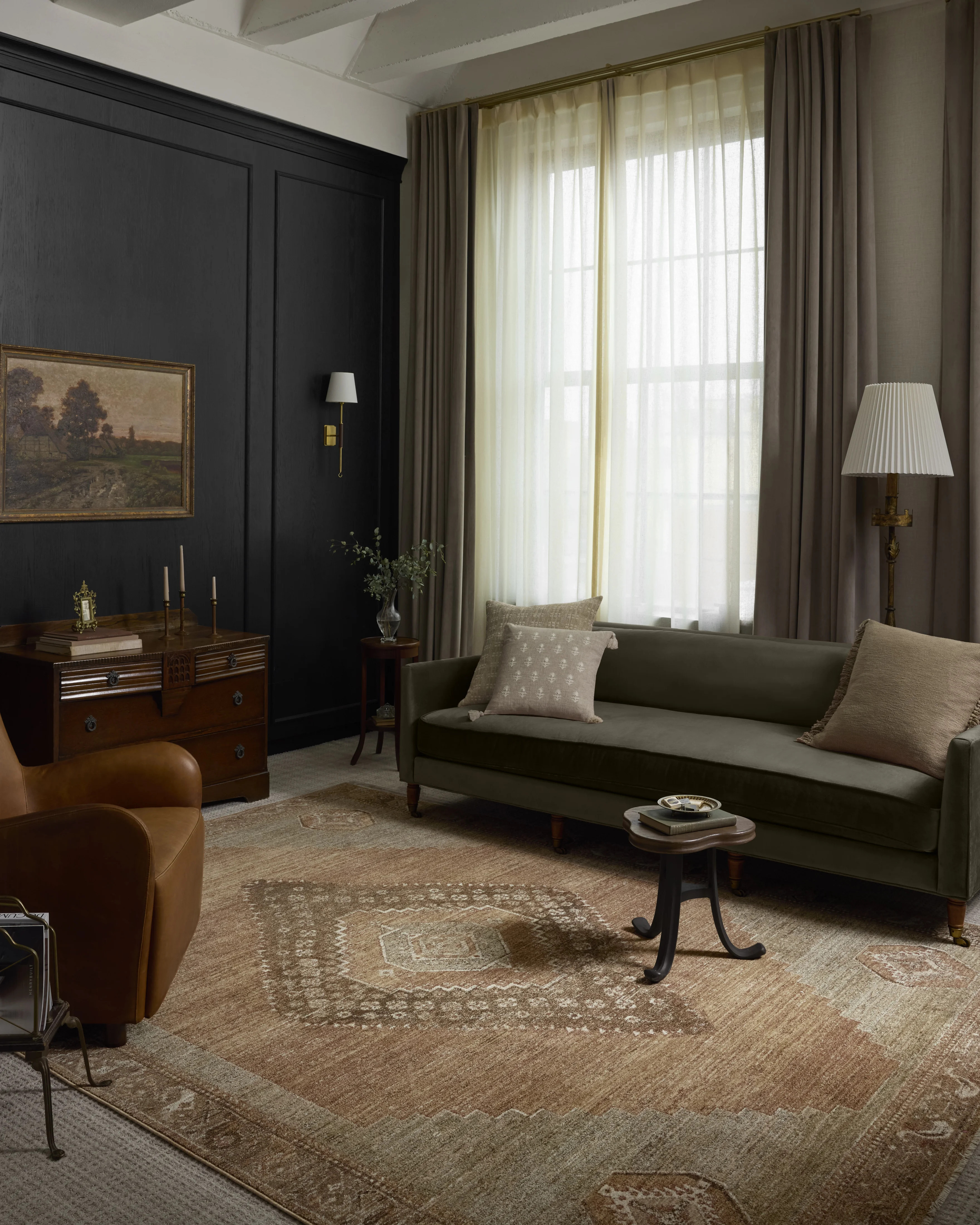 Magnolia Home by Joanna Gaines x Loloi Storrie Brown / Multi Area Rug | Wayfair | Wayfair North America