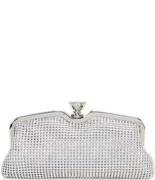Crystal Mesh Frame Clutch | Dillard's