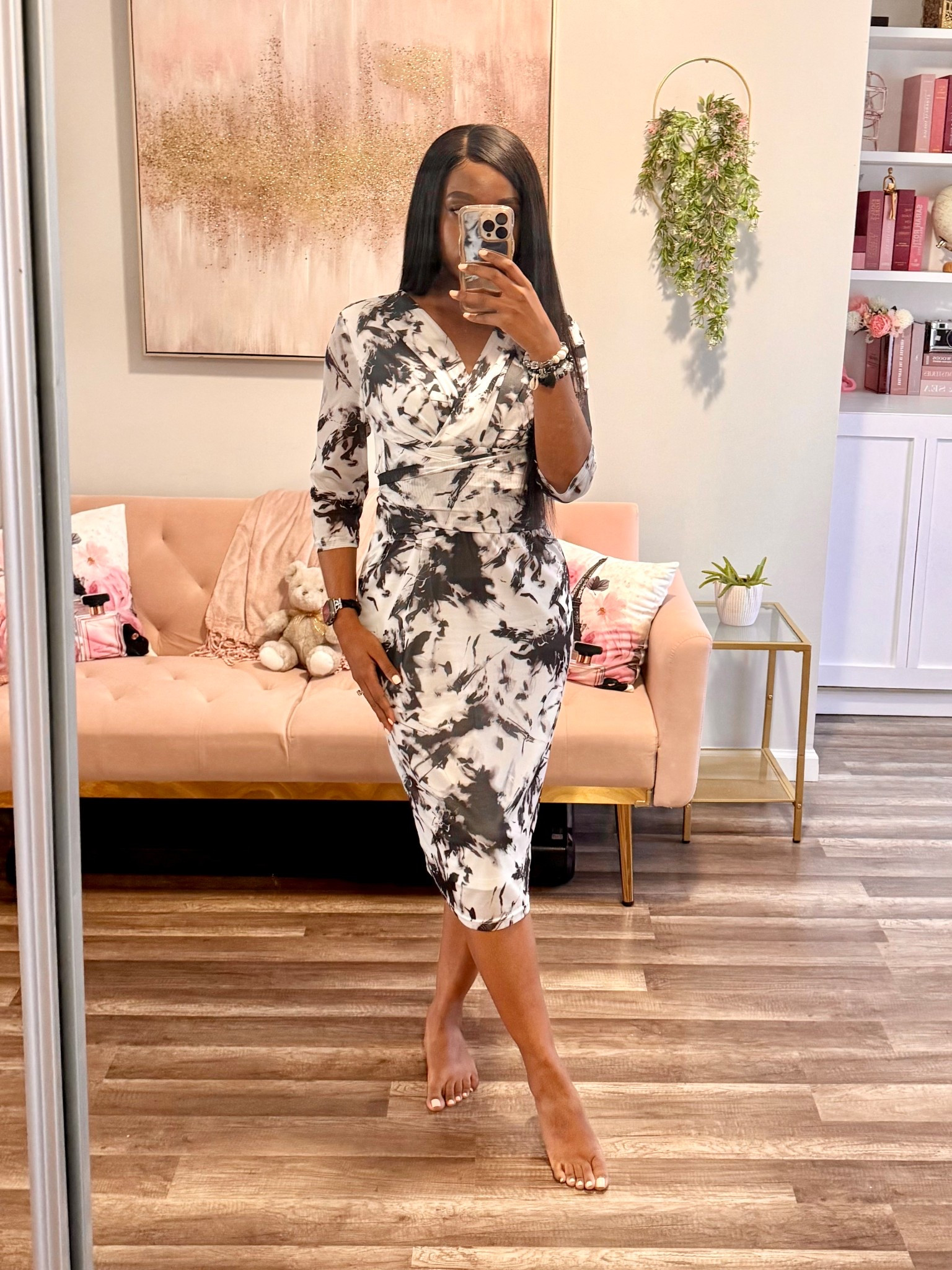 Black & White Ink Wash Painting Design Bodycon Midi Dress With Mesh Panel For Women 

Perfect For Work 

Size = 4 

#OfficeDressStyle
#WorkwearDress
#BusinessCasualDress
#WorkOutfitIdeas
#ElegantWorkwear
#WorkwearEssentials
#OfficeChicStyle
#PowerDressing
#ProfessionalOutfits
#WorkwearOutfitIdeas
#SpringWorkwear
#FallWorkwearInspo
#SummerWorkwearStyle
#TrendingWorkwear

#LTKStyleTip #LTKFindsUnder50 #LTKWorkwear