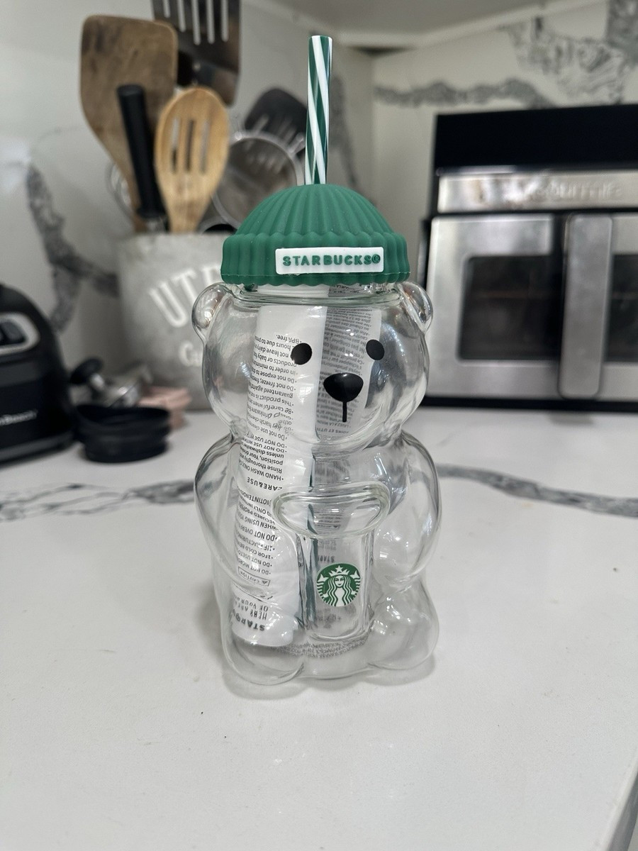 Brand New Rare Starbucks 2025 Bearista BEAR Glass Jar Cold Cup Limited Edition | eBay US