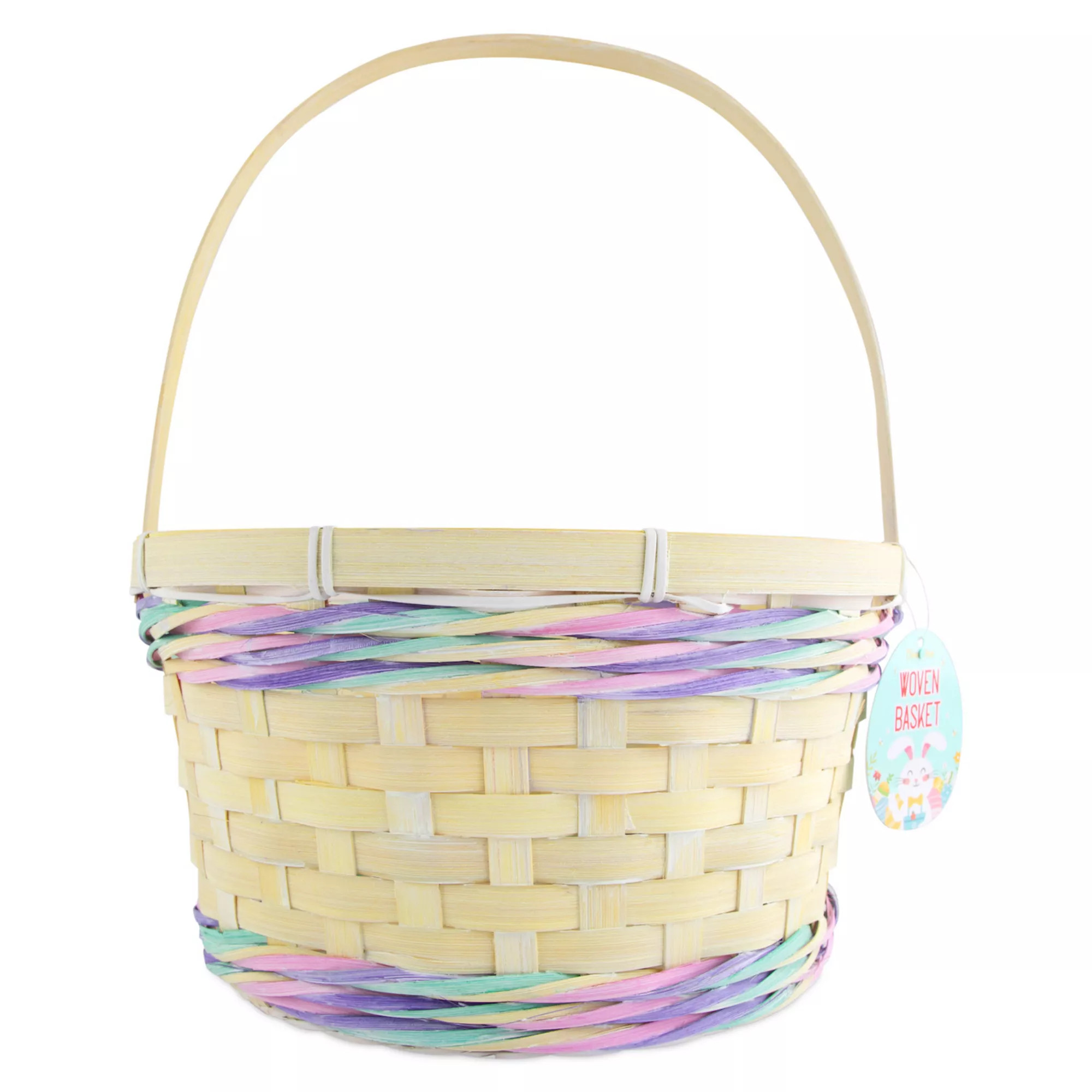 Revo Woven Multi Color Easter Basket | Kohl's