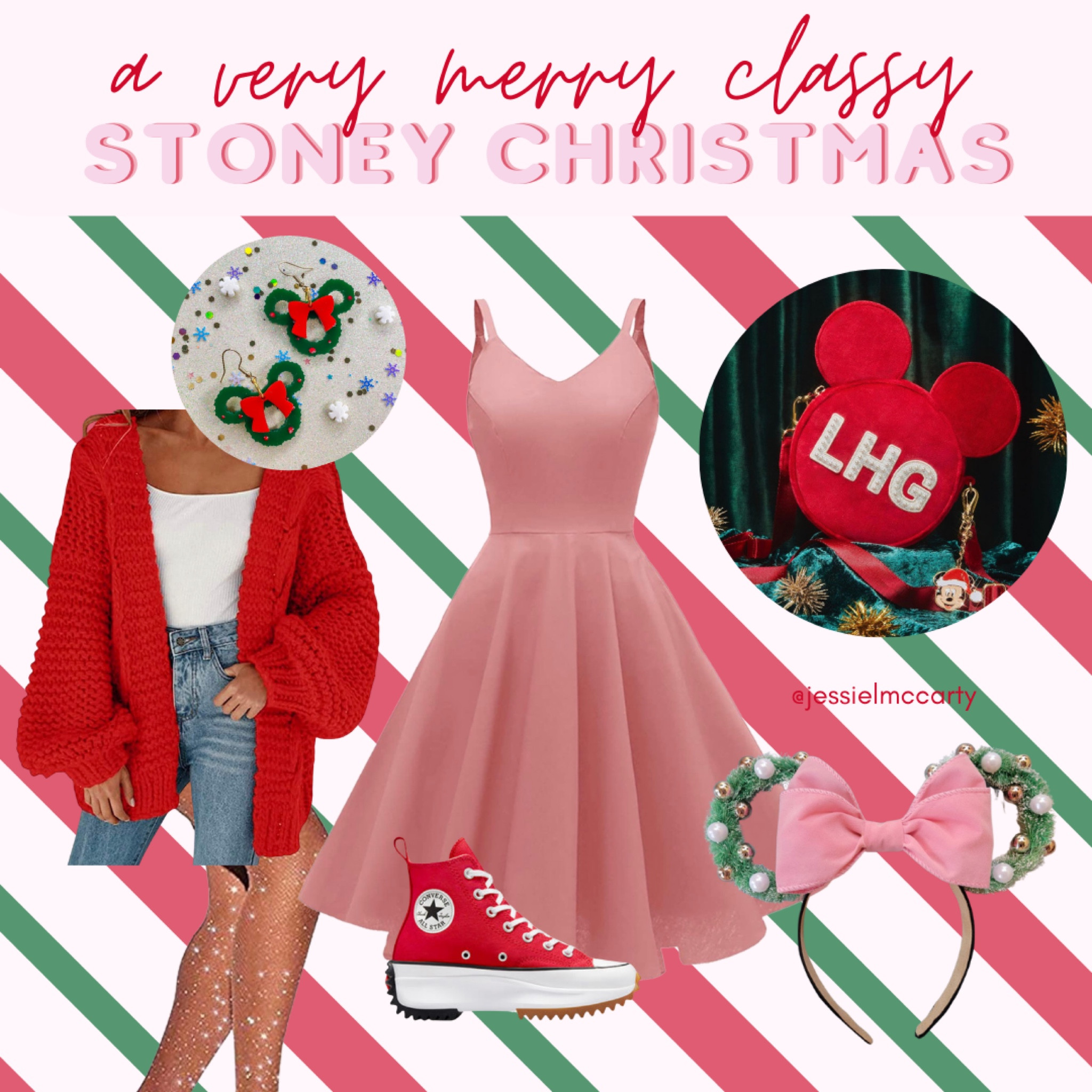 A very merry classy Stoney Christmas 🎅🏼 with the launch of Stoney Clover Lane’s Disney Christmas collection launching Saturday (tomorrow!), I threw together three looks to go with the velvet red Mickey bag… because hello 😍 I’m obsessed. “Cozy” and “cutie” looks available as well. I’ll come back + link the bag when it’s live!

#LTKstyletip #LTKHoliday #LTKSeasonal