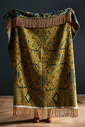 House of Hackney Jacquard Throw Blanket | Anthropologie (US)