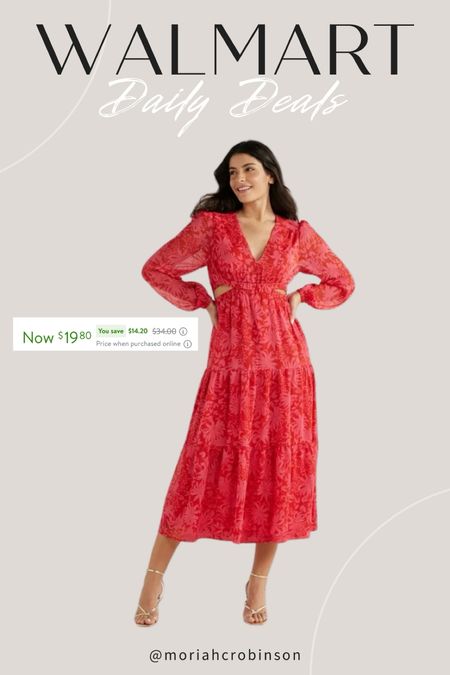 Walmart daily deal - save $14.20 on this spring dress!

Walmart fashion, affordable fashion, Easter dress, dress, spring fashion, spring outfit, summer fashion, summer outfit, vacation outfit, resort wear

#LTKsalealert #LTKfindsunder50 #LTKstyletip