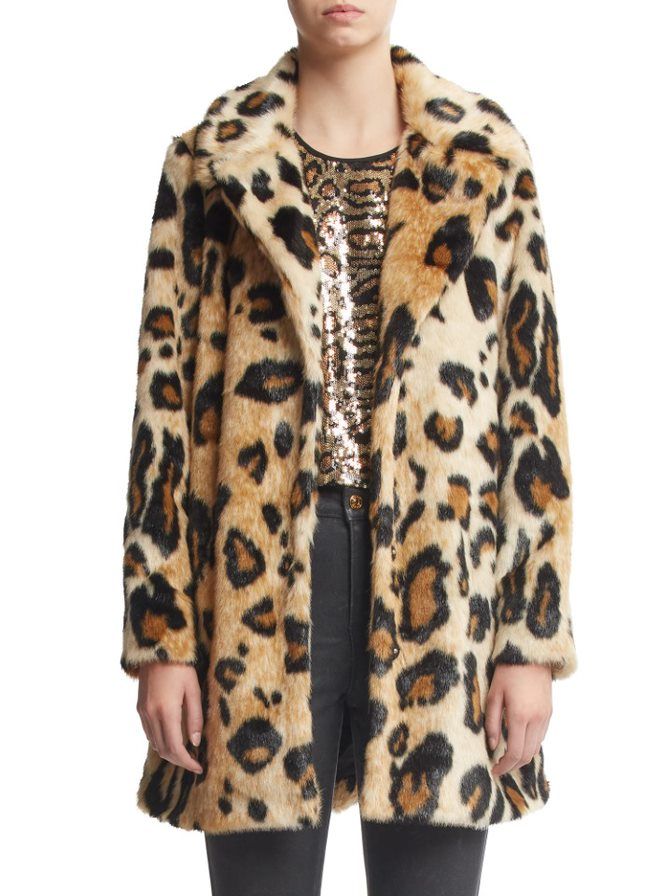 ScoopScoop Vegan Fur Leopard Printed Coat Women'sAverage rating:0out of5stars, based on0reviewsWr... | Walmart (US)