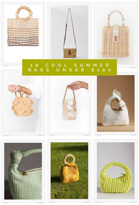 I love a good statement accessory but I don’t always want to break the bank for it. So I did the leg work and scoured the web for cool summer bags, all under $100!!! Shells, beads, braids, wood, straw, leather, you name it. At this price you might as well grab two 😉 #summerbags #summerstyle #vacationoutfits #vacationstyle

#LTKStyleTip #LTKFindsUnder100 #LTKItBag