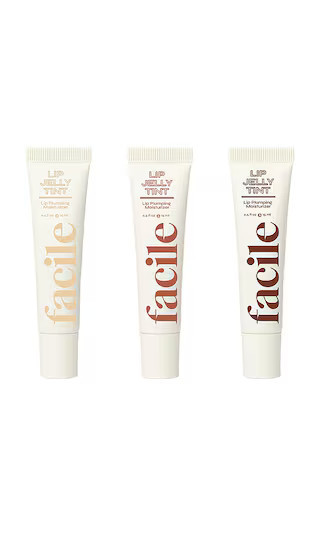 Facile Skincare Lip Jelly Trio Set in Nudes. | Revolve Clothing (Global)