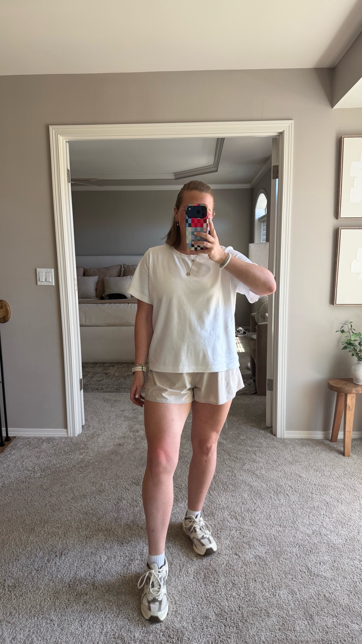 Weekend OOTD 🤍🤎👟